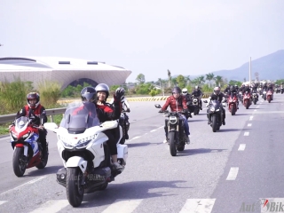 Hàng trăm Honda bikers ‘quẩy tới bến’ tại Hạ Long