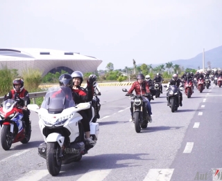 Hàng trăm Honda bikers ‘quẩy tới bến’ tại Hạ Long